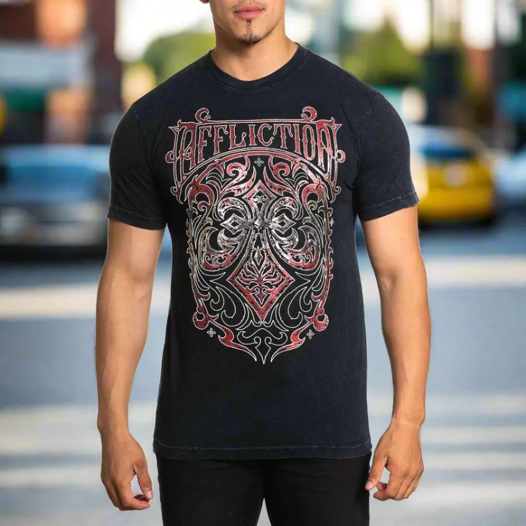Affliction Men's Marblesmith T-Shirt - Boutique of Leathers/Open Road