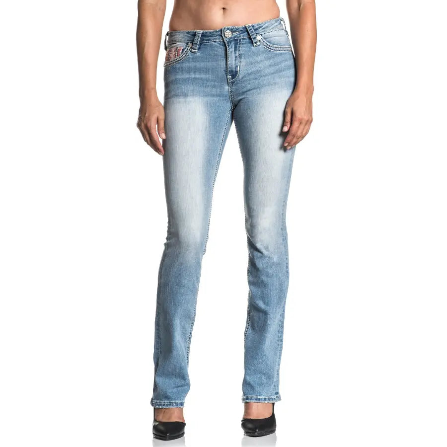 Affliction Women's Jade Aries Ember Jeans Women's Pants Boutique of Leathers/Open Road