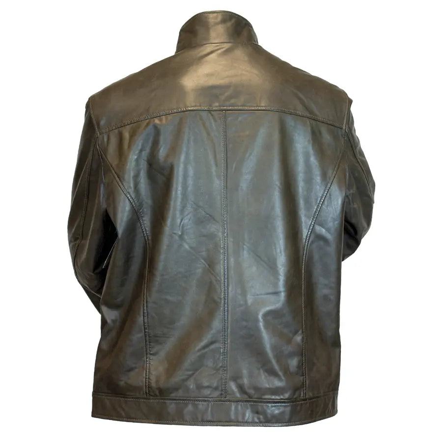 BOL Men's Gen Bomber Lambskin Leather Jacket Men's Leather Jackets Boutique of Leathers/Open Road