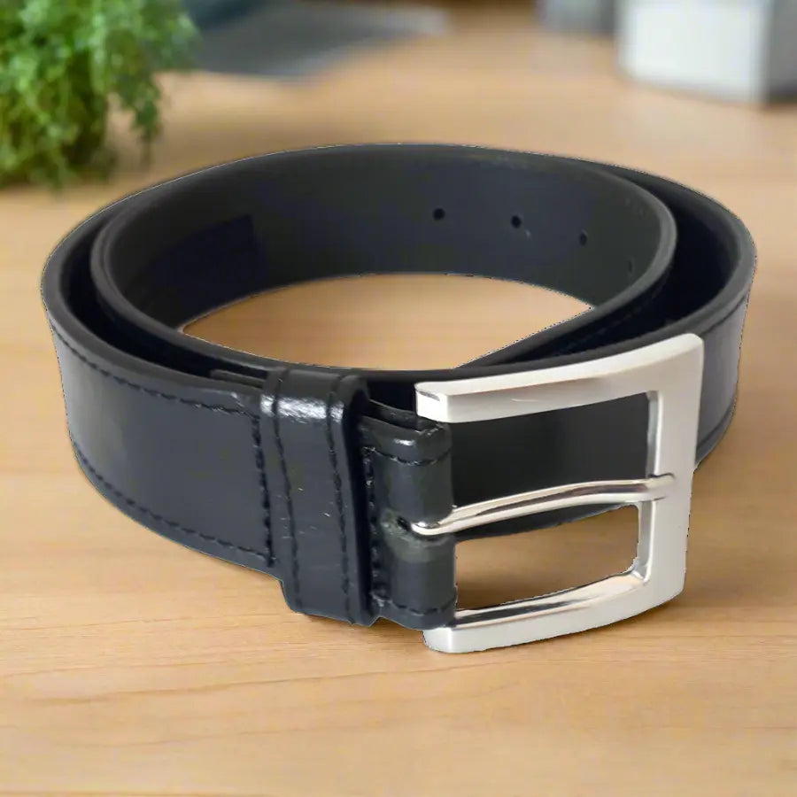 BOL Men's Hidden Pocket Grain Leather Money Belt - Boutique of Leathers/Open Road