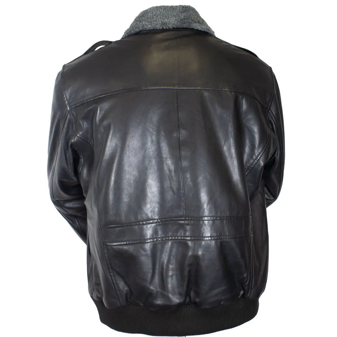 BOL Men's Maverick Lambskin Leather Jacket Men's Leather Jackets Boutique of Leathers/Open Road