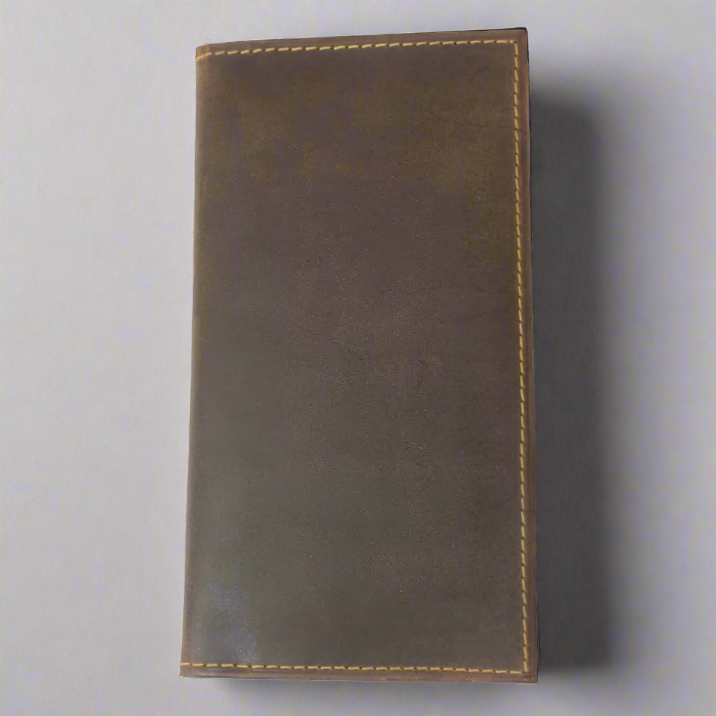 BOL Men's RFID Leather Upright Bifold Wallet - Boutique of Leathers/Open Road