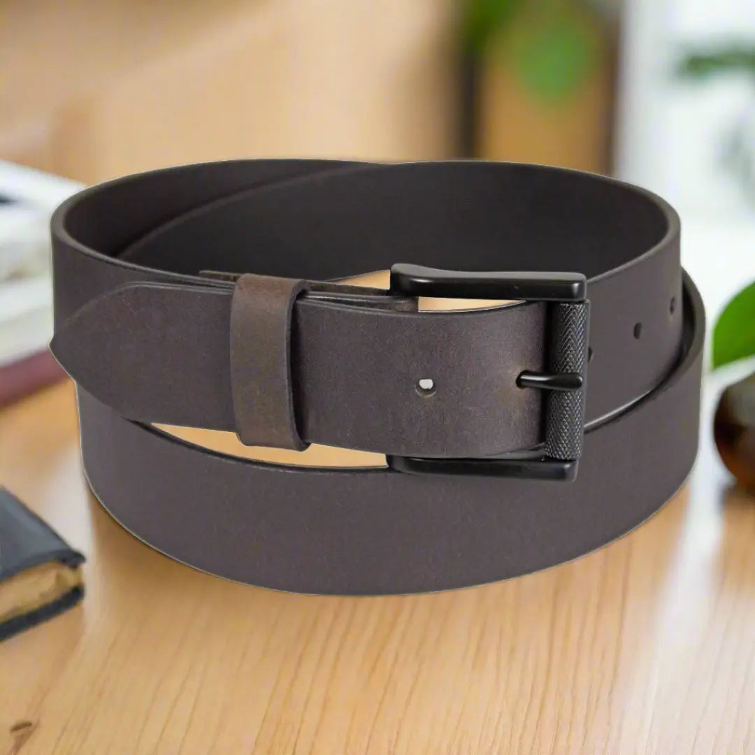 BOL Men's Removable Buckle Solid Leather Belt Men's Belts Boutique of Leathers/Open Road