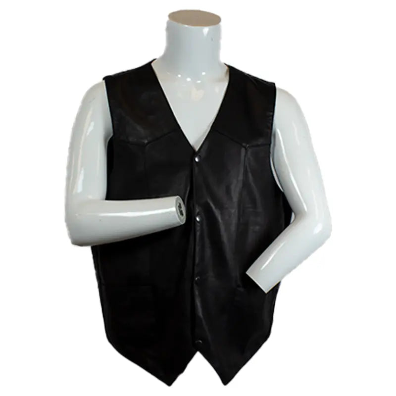 BOL Men's Sheepskin Fashion Leather Vest Men's Vests Boutique of Leathers/Open Road