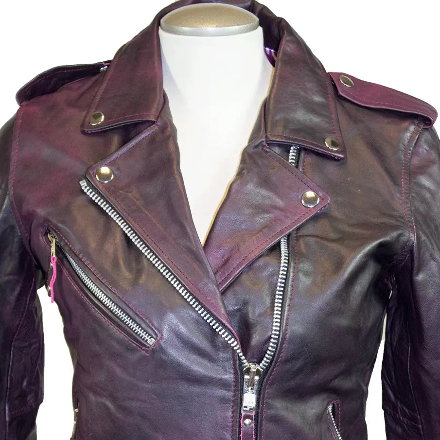 BOL Women's Biker Style Leather Jacket Women's Coats & Jackets Boutique of Leathers/Open Road