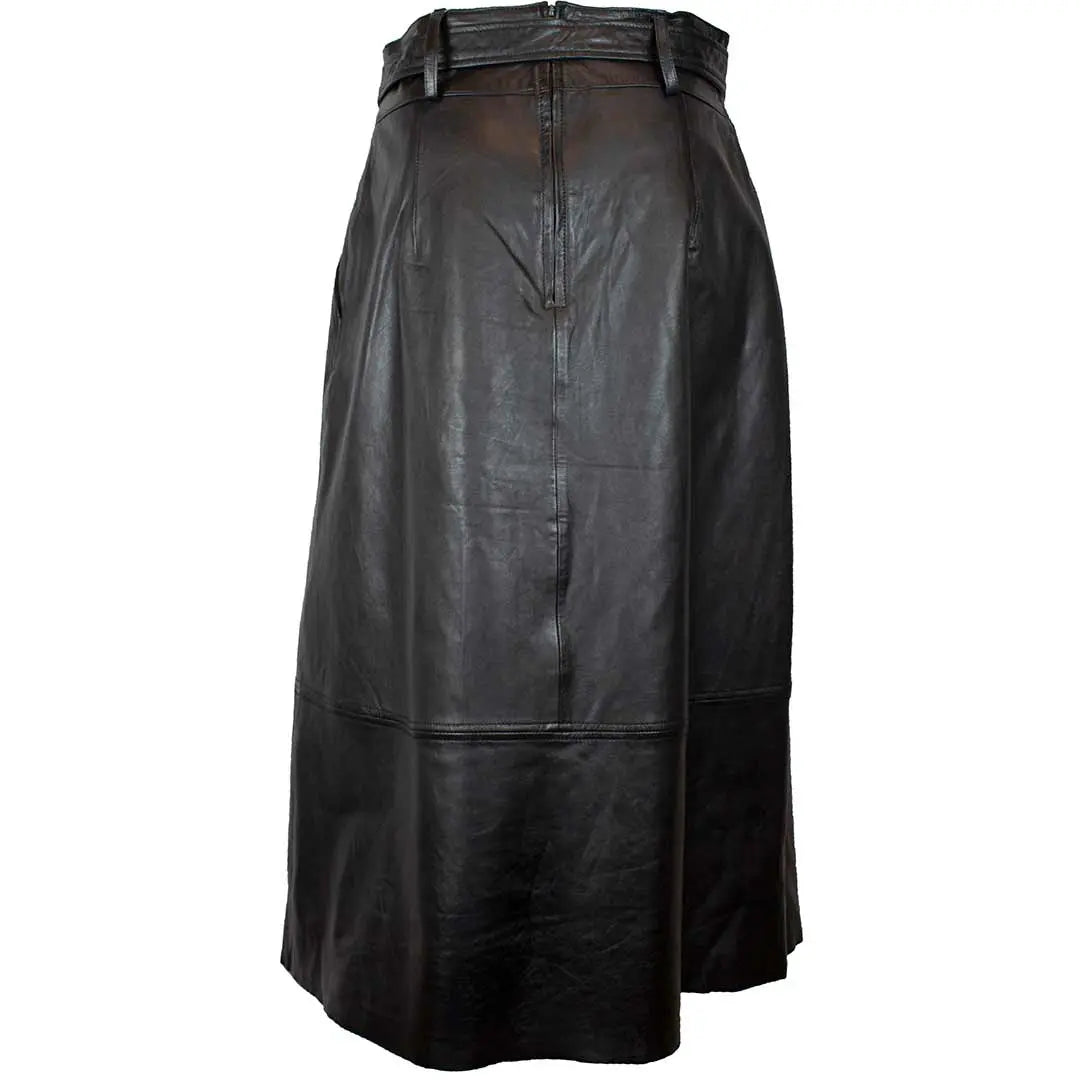 BOL Women's Brit Leather Flair Skirt - Boutique of Leathers/Open Road