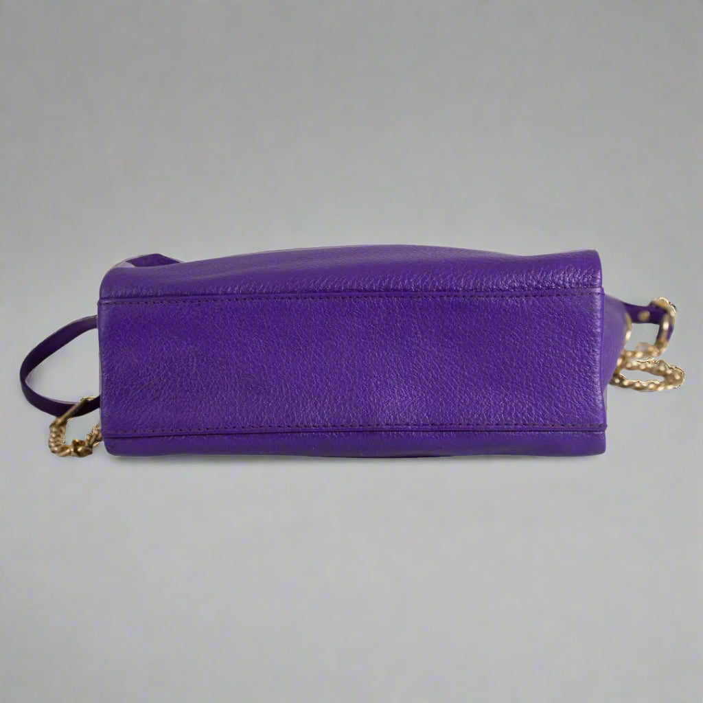 BOL Women's Cross Body Leather Bag with Chain and Leather Strap Handbags & Purses Boutique of Leathers/Open Road