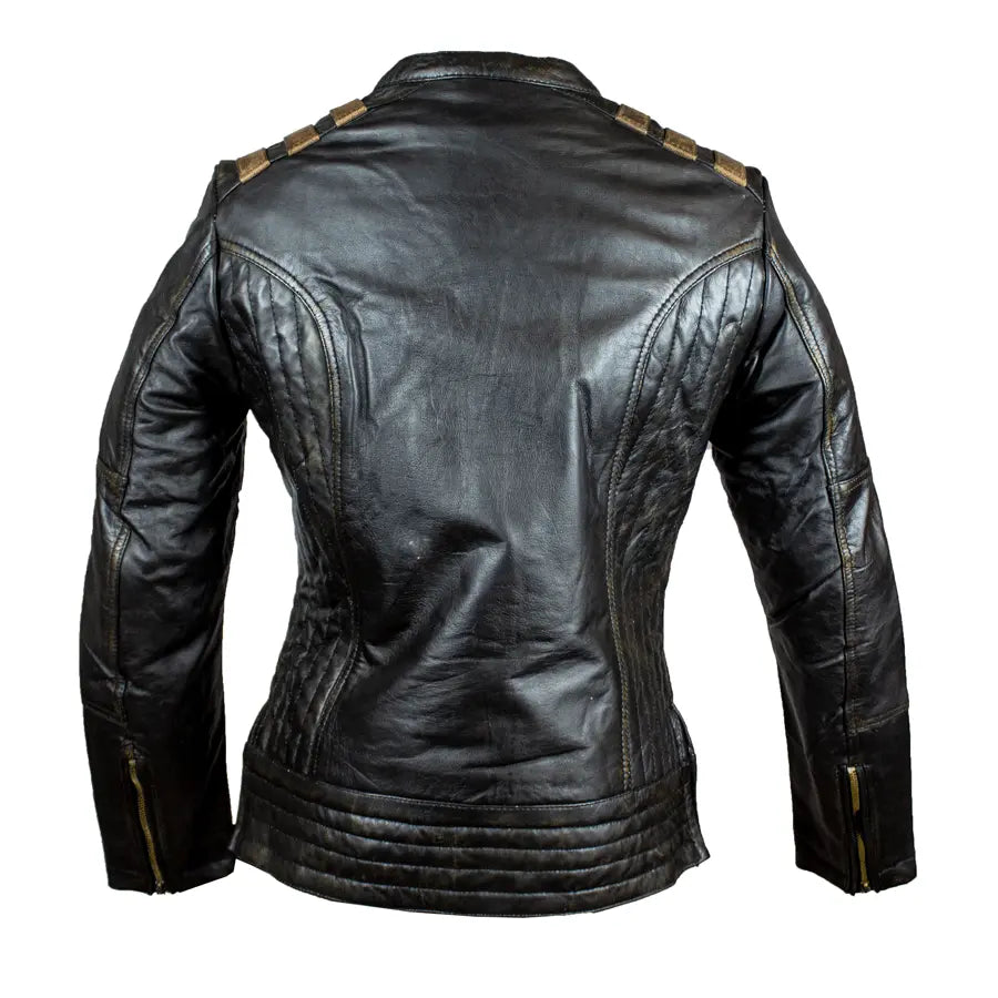 BOL Women's Racer Style Leather Jacket Women's Coats & Jackets Boutique of Leathers/Open Road