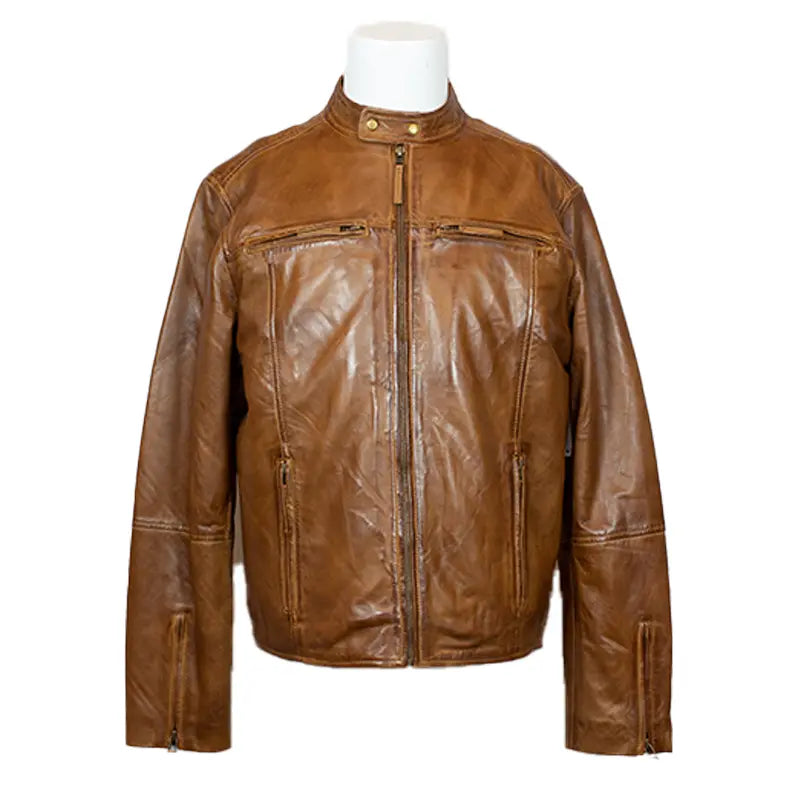 BOL Women's Snap Collar Lamb Leather Jacket Women's Coats & Jackets Boutique of Leathers/Open Road