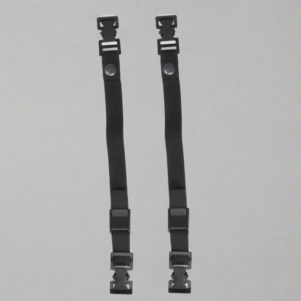 Black Snap Motorcycle Riding Pant Tie Down  Boutique of Leathers/Open Road