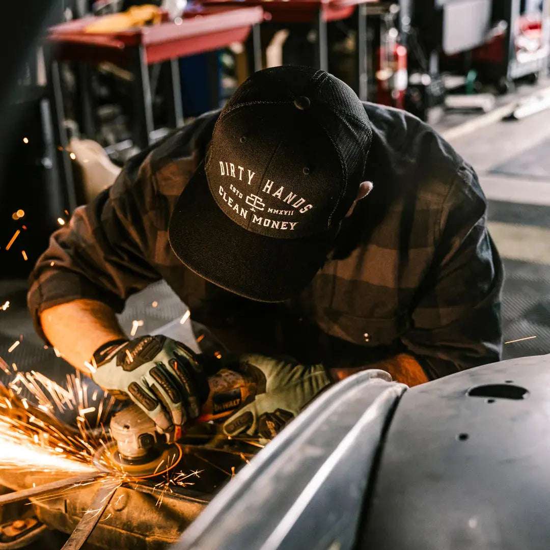 DHCM Meshback Hat - Boutique of Leathers/Open Road
