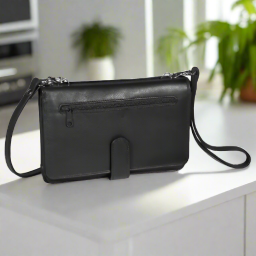 Derek Alexander Deluxe Leather Organizer Clutch Purse - Boutique of Leathers/Open Road