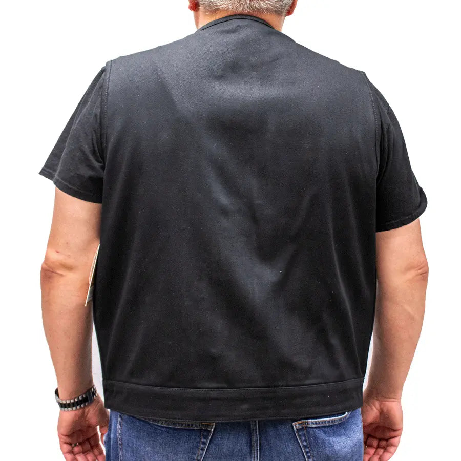 First MFG Co. Men's Motorcycle Twill Vest Men's Vests Boutique of Leathers/Open Road