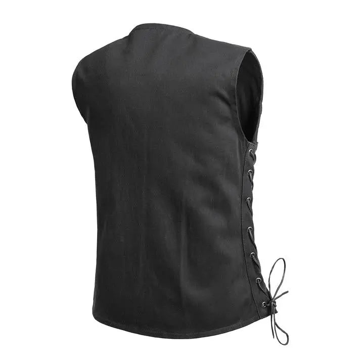 First MFG Co. Women's Tiff Motorcycle Twill Vest Women's Vests Boutique of Leathers/Open Road