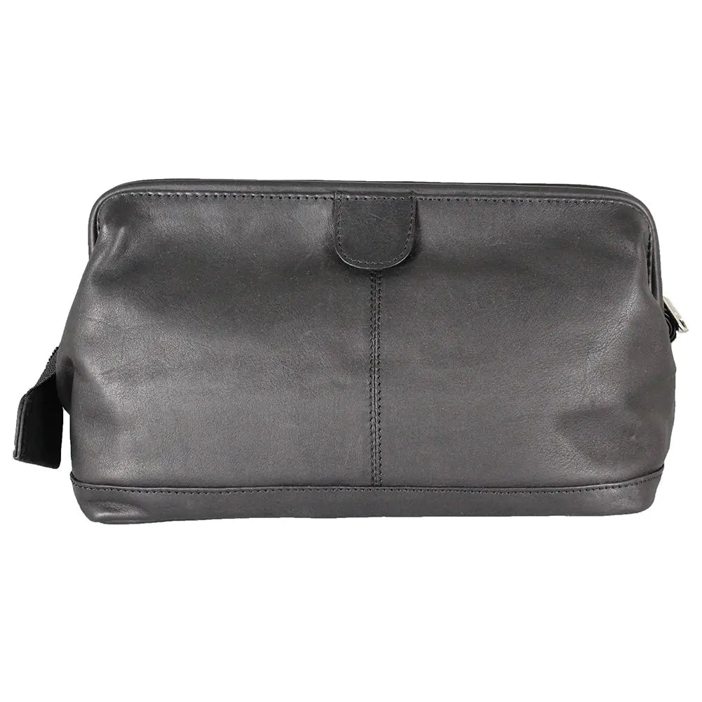JBG International Structured Leather Toiletry Bag - Boutique of Leathers/Open Road