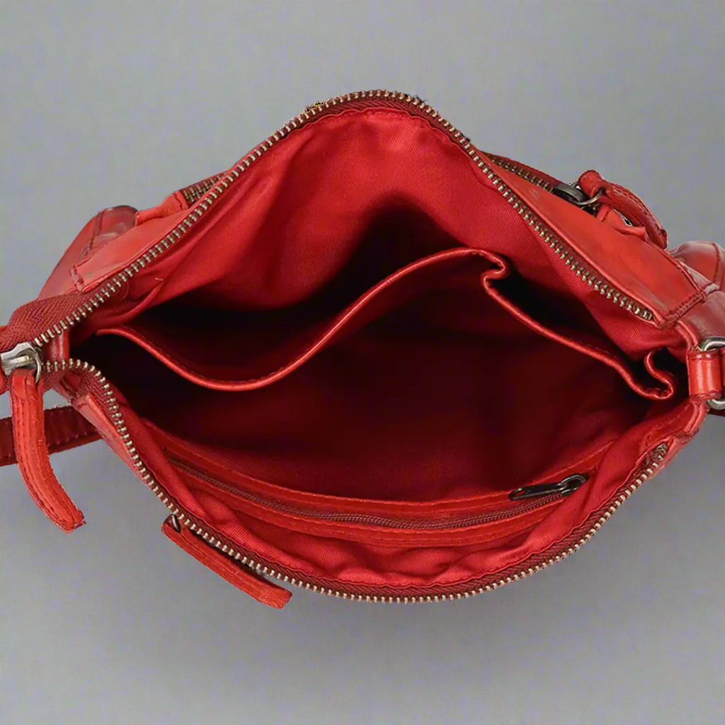 MET Cossbody Organizer Leather Handbag Handbags & Purses Boutique of Leathers/Open Road