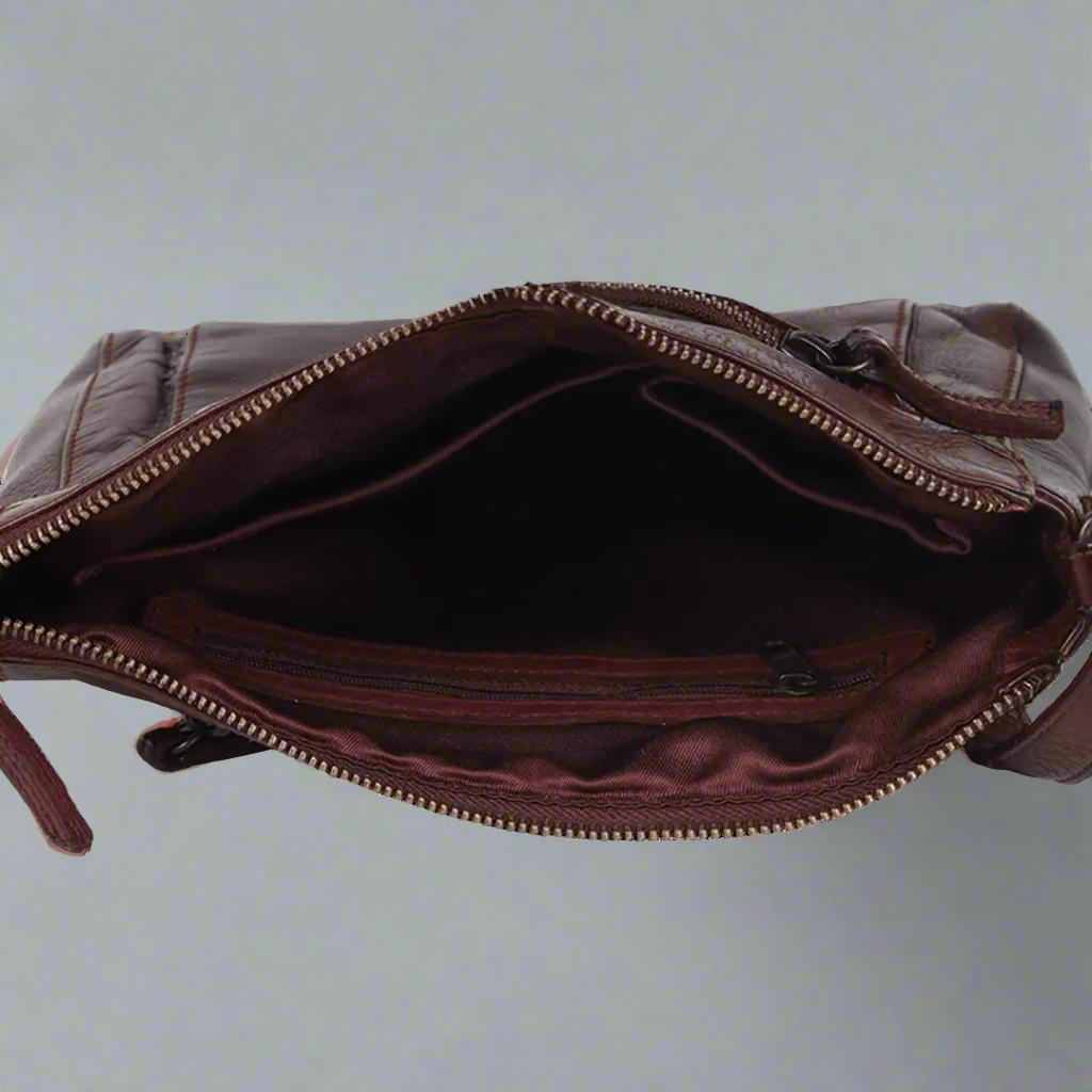 MET Cossbody Organizer Leather Handbag Handbags & Purses Boutique of Leathers/Open Road