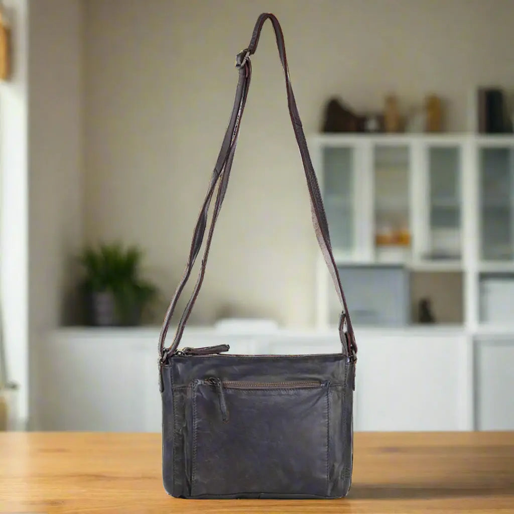 MET Cossbody Organizer Leather Handbag Handbags & Purses Boutique of Leathers/Open Road