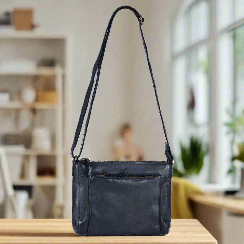 MET Cossbody Organizer Leather Handbag Handbags & Purses Boutique of Leathers/Open Road
