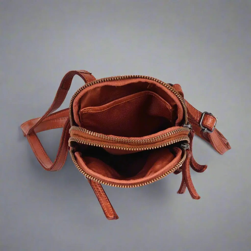 MET Small Leather Crossbody Bag Handbags & Purses Boutique of Leathers/Open Road