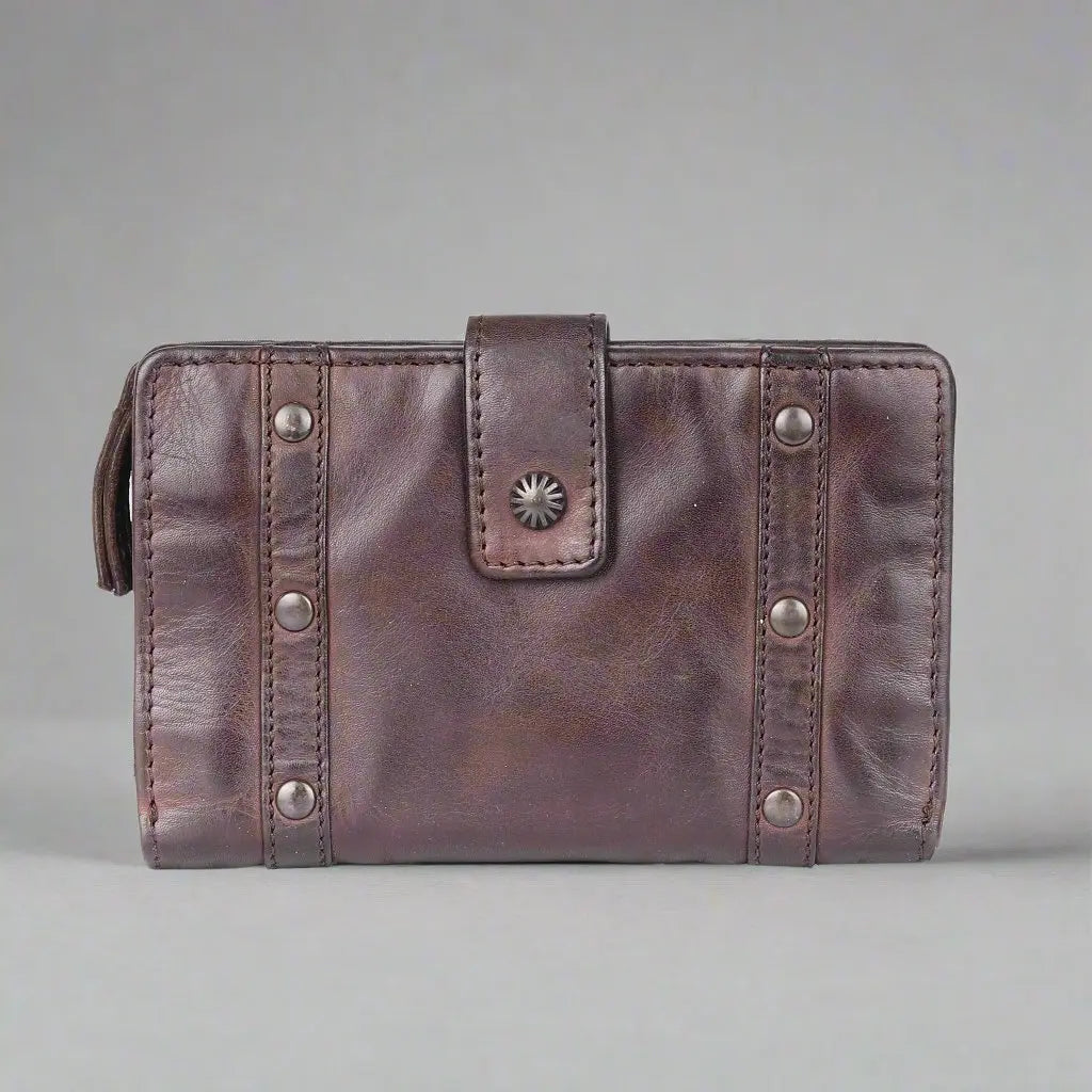 MET Women's Leather Credit Card Wallet Women's Wallets Boutique of Leathers/Open Road