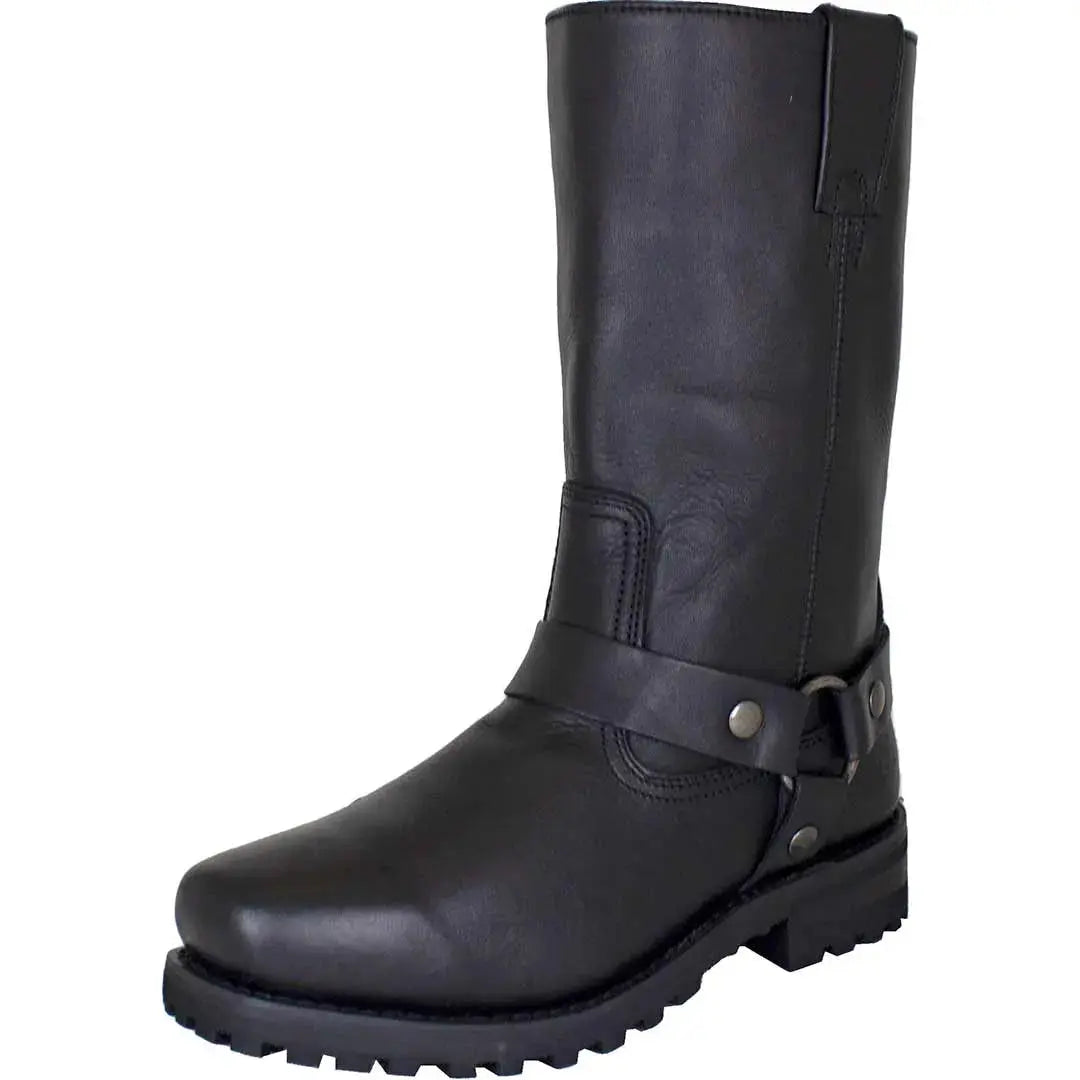 Open Road Men's Harness Motorcycle Boots - Boutique of Leathers/Open Road