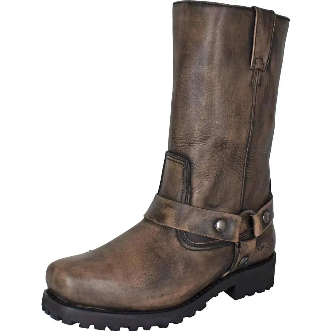 Open Road Men's Harness Motorcycle Boots - Boutique of Leathers/Open Road
