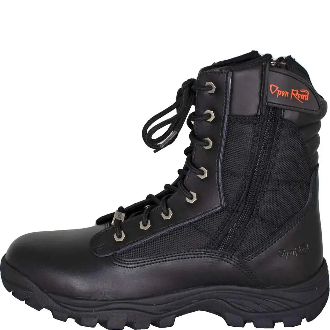 Open Road Men's Swat Motorcycle Boots - Boutique of Leathers/Open Road