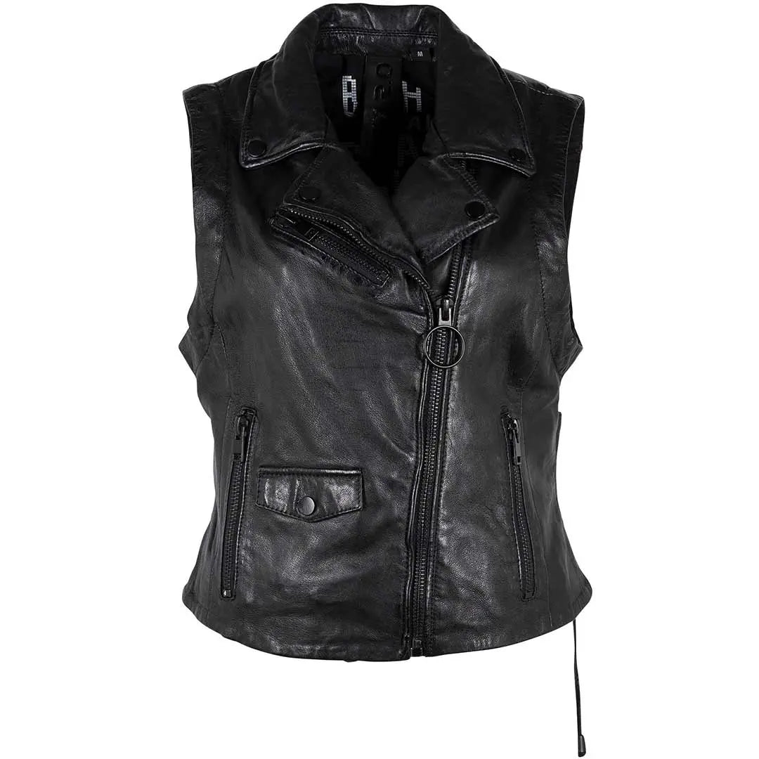 Mauritius Leather Women's Lovy Leather Vest - Boutique of Leathers/Open Road