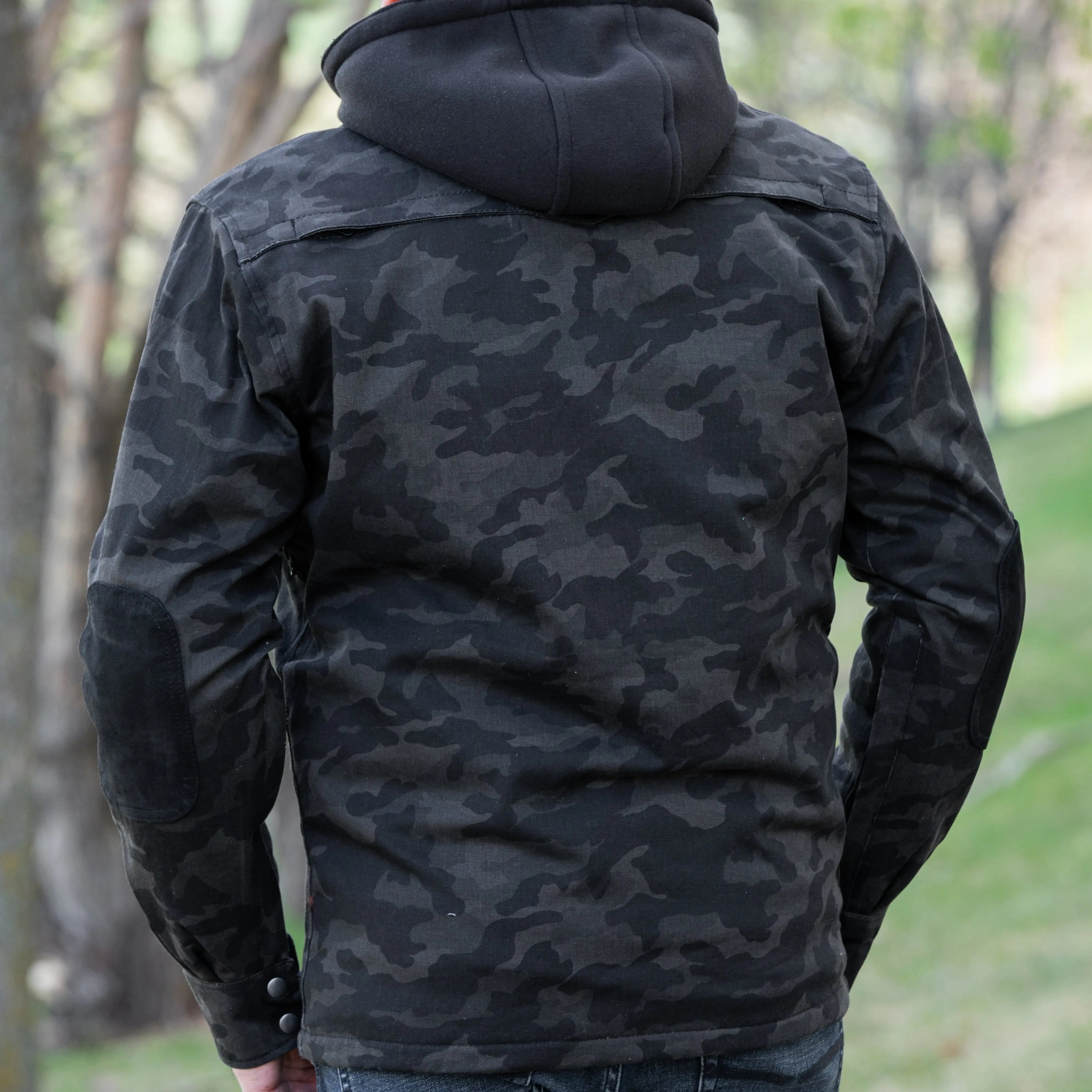 Men's Armored Biker Shirt with Extra Protection Men's Armoured Shirts Boutique of Leathers/Open Road