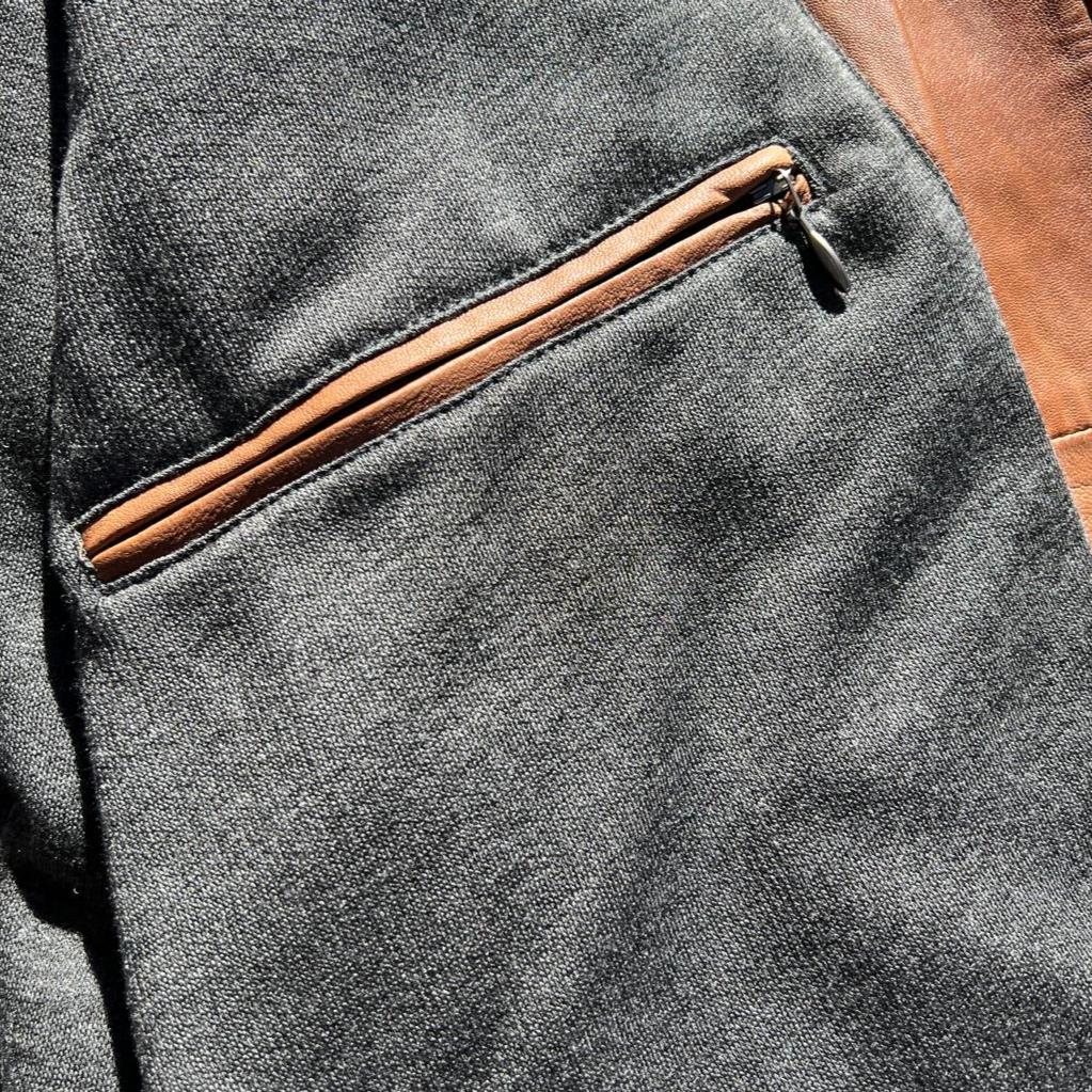 Men's Lamb Leather Four-Pocket Classic Jacket Men's Leather Jackets Boutique of Leathers/Open Road