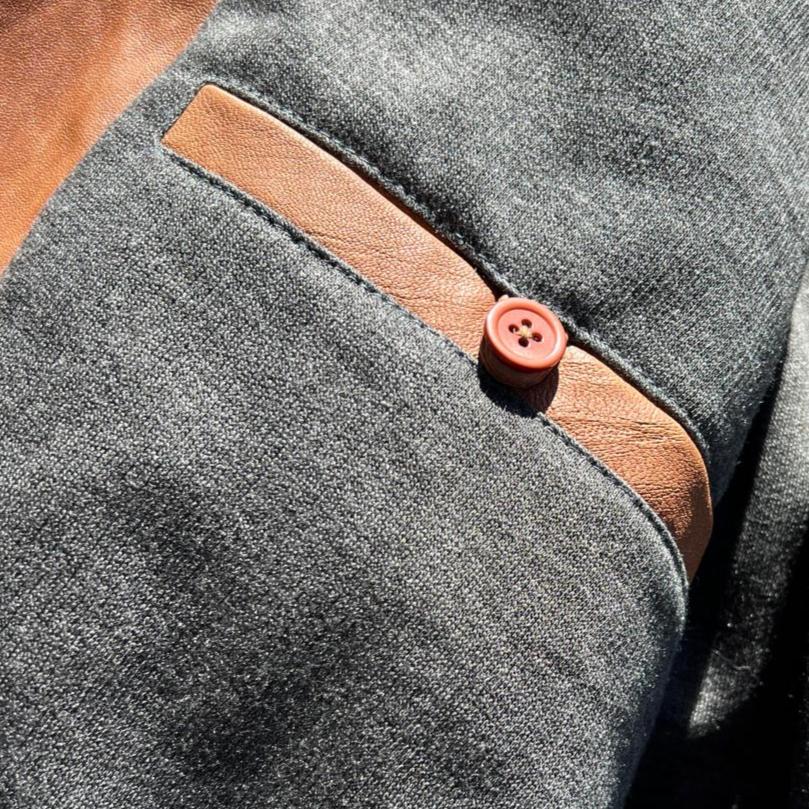 Men's Lamb Leather Four-Pocket Classic Jacket Men's Leather Jackets Boutique of Leathers/Open Road