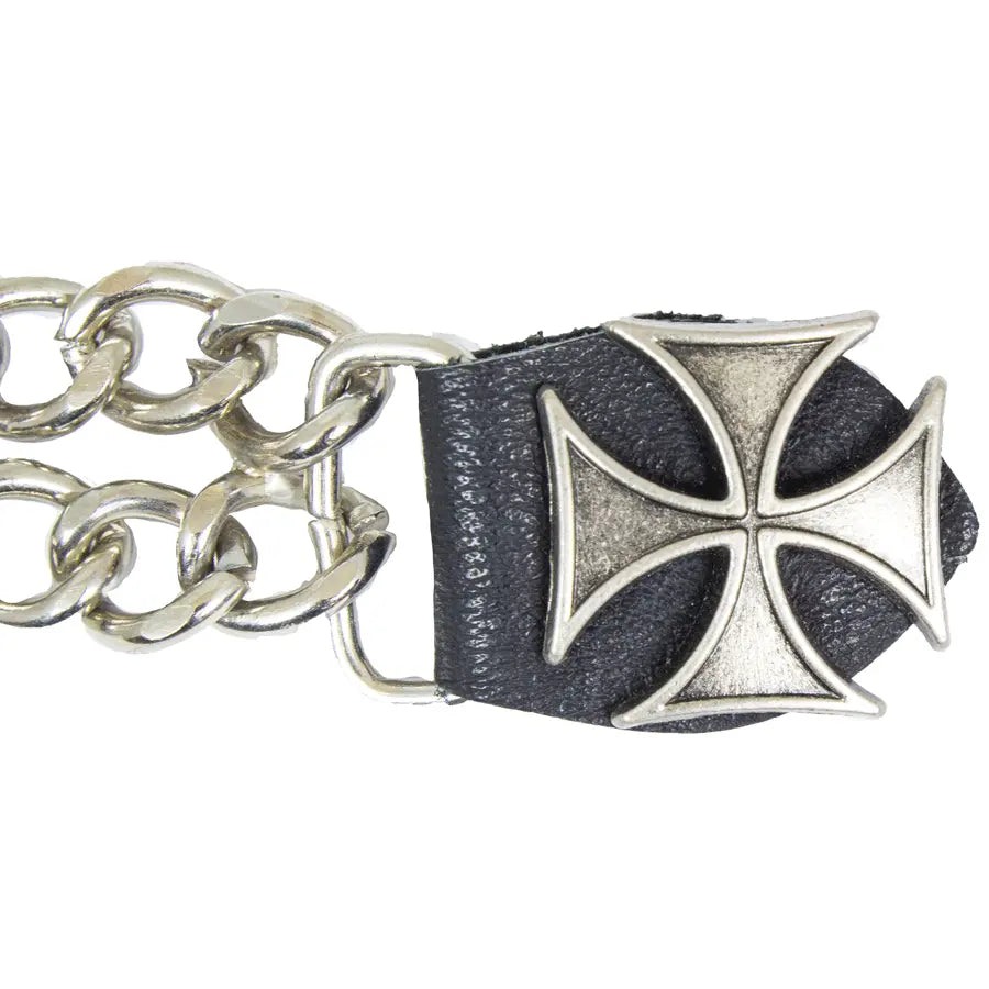 Open Road Chopper Cross Leather Vest Extender Motorcycle Accessories Boutique of Leathers/Open Road
