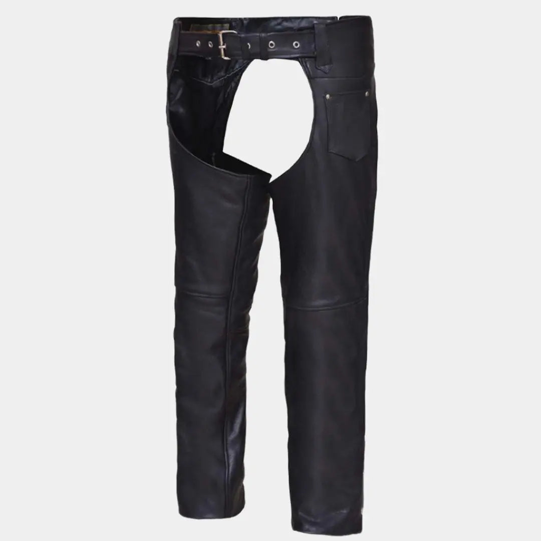 Open Road Heavy Duty Leather Chaps Motorcycle Chaps Boutique of Leathers/Open Road
