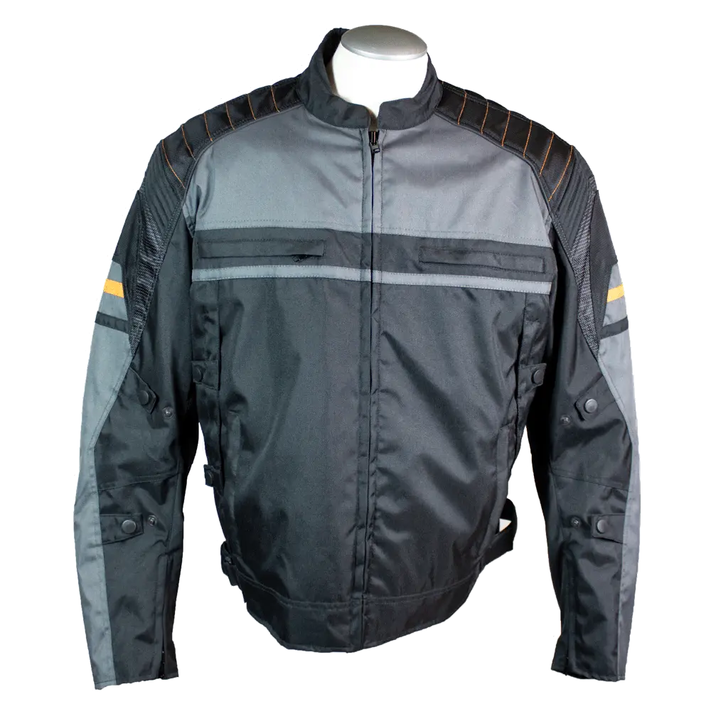 Open Road Men's Armored Textile Motorcycle Jacket Men's Armoured Shirts Boutique of Leathers/Open Road