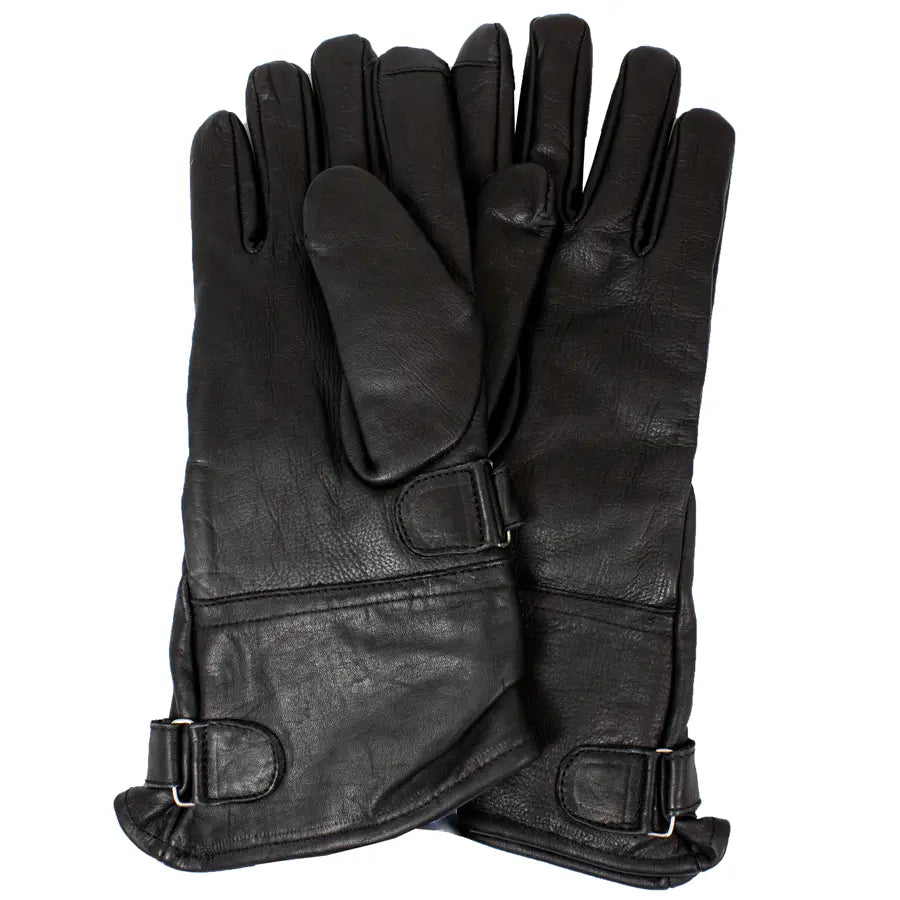 Open Road Men's Leather Gauntlet Riding Gloves Men's Motorcycle Gloves Boutique of Leathers/Open Road