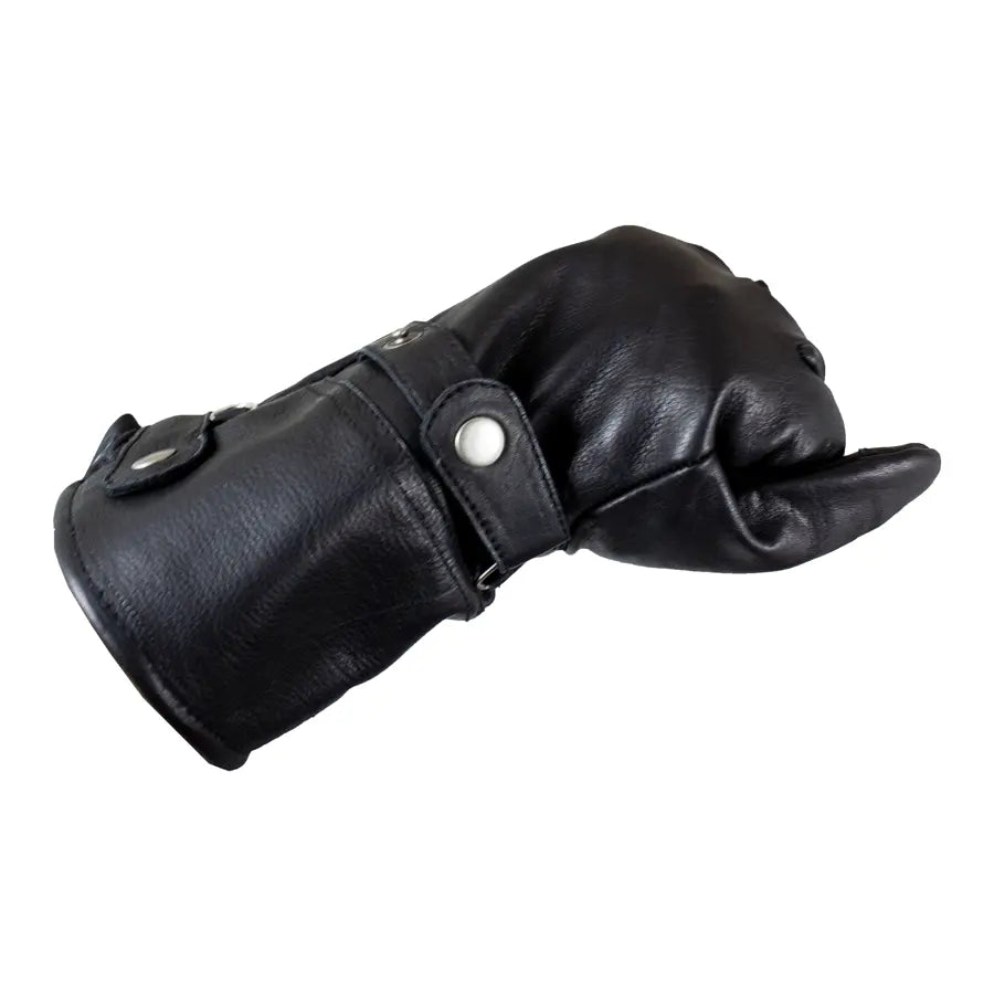 Open Road Men's Leather Gauntlet Riding Gloves Men's Motorcycle Gloves Boutique of Leathers/Open Road