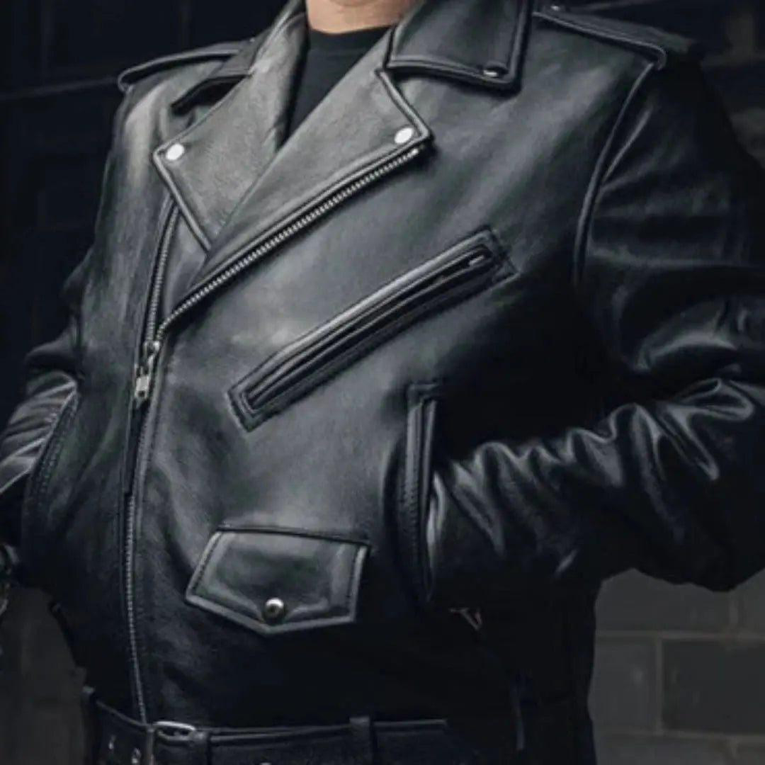 BOL/Open Road Men's Motorcycle Leather Jacket Men's Motorcycle Jackets Boutique of Leathers/Open Road