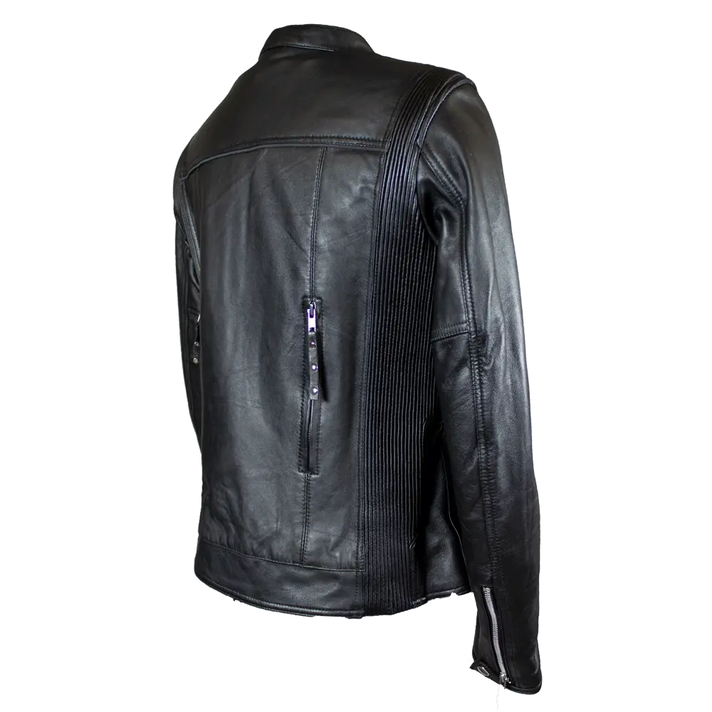 Open Road Women's Racer Leather Motorcycle Jacket Women's Motorcycle Jackets Boutique of Leathers/Open Road