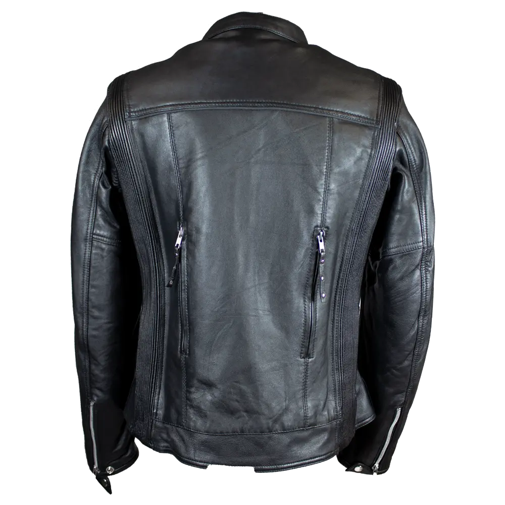 Open Road Women's Racer Leather Motorcycle Jacket Women's Motorcycle Jackets Boutique of Leathers/Open Road