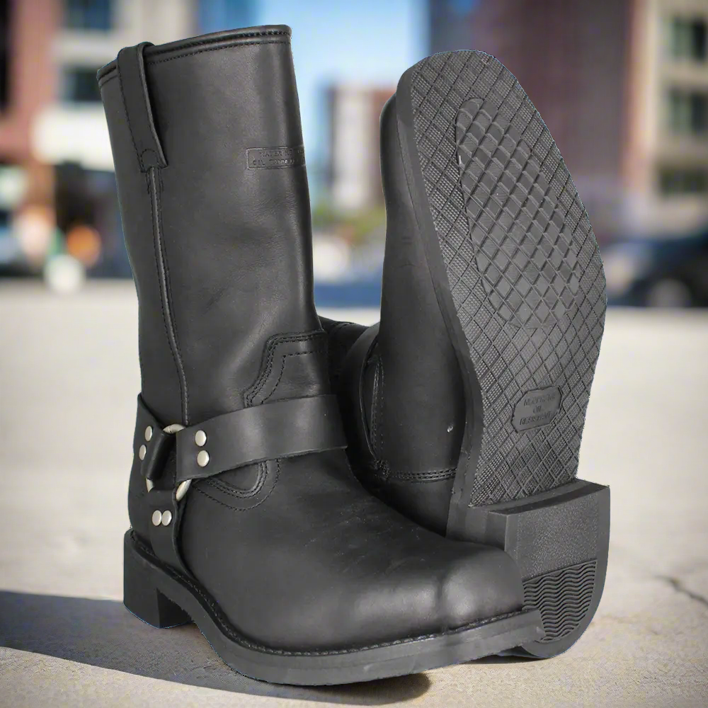 Ride Tec Men's 13" Harness Motorcycle Boots - Boutique of Leathers/Open Road