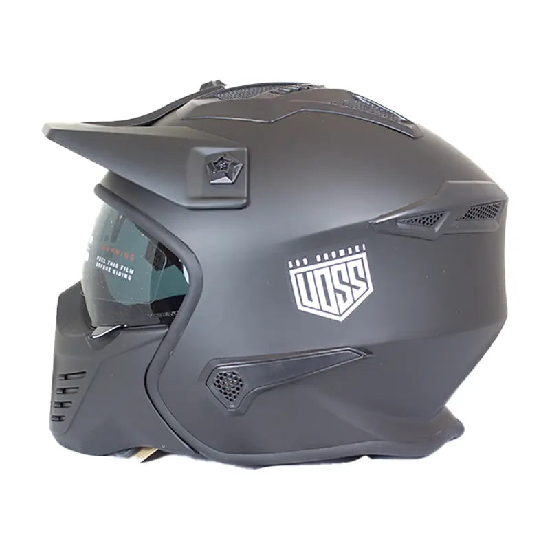 Roadhouse Distribution V.I.V.S Biker Helmet Motorcycle Helmets Boutique of Leathers/Open Road