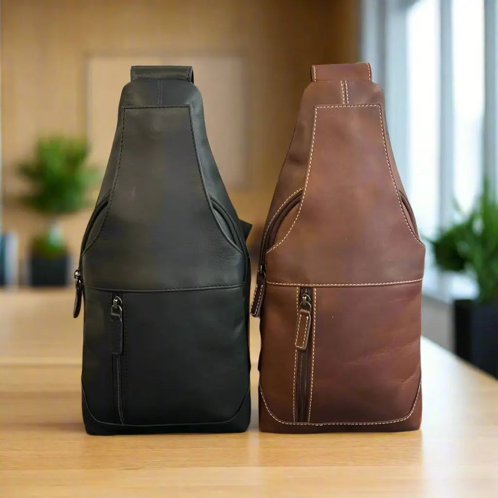 Rugged Earth Full Grain Sling Bag Backpack Backpacks & Messenger Bags Boutique of Leathers/Open Road