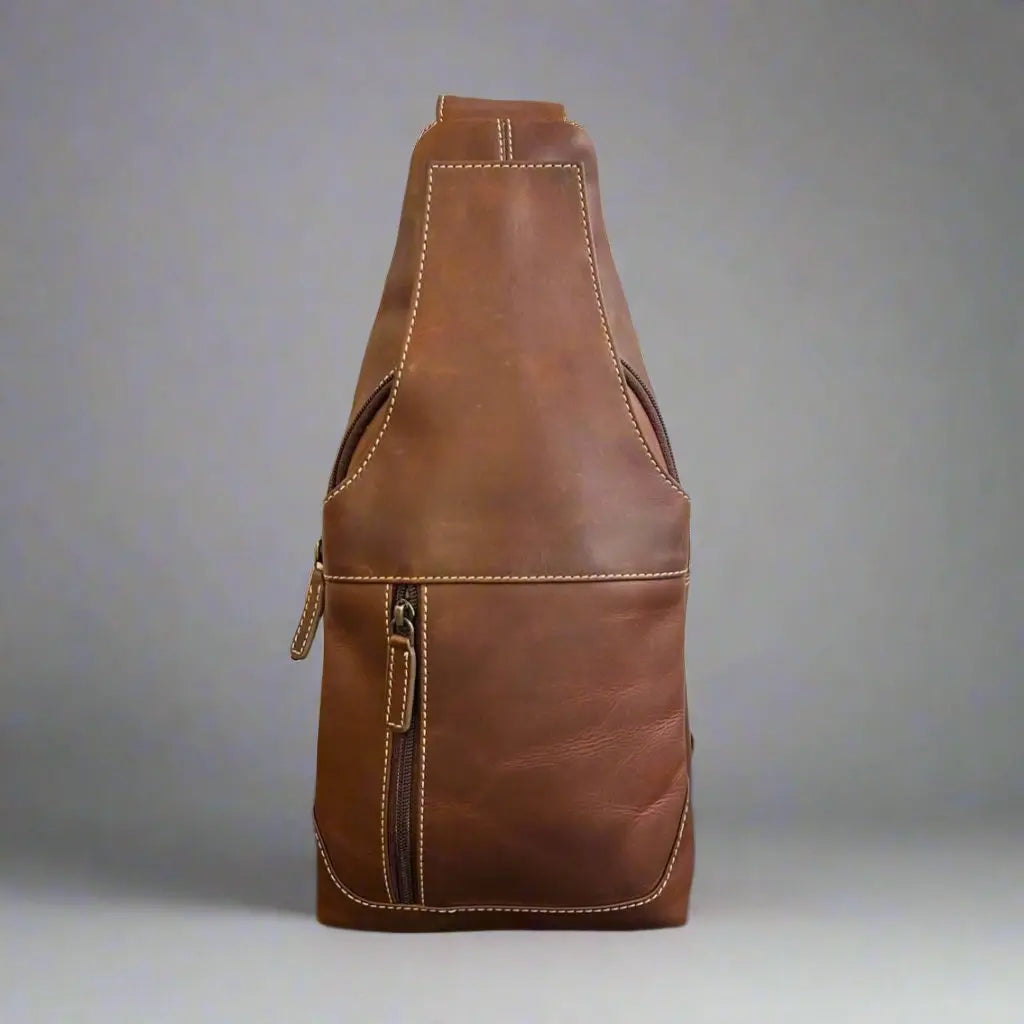 Rugged Earth Full Grain Sling Bag Backpack Backpacks & Messenger Bags Boutique of Leathers/Open Road