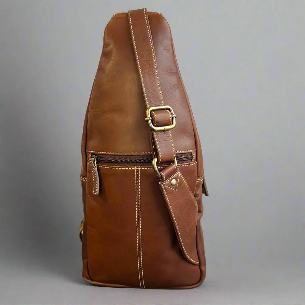 Rugged Earth Full Grain Sling Bag Backpack Backpacks & Messenger Bags Boutique of Leathers/Open Road