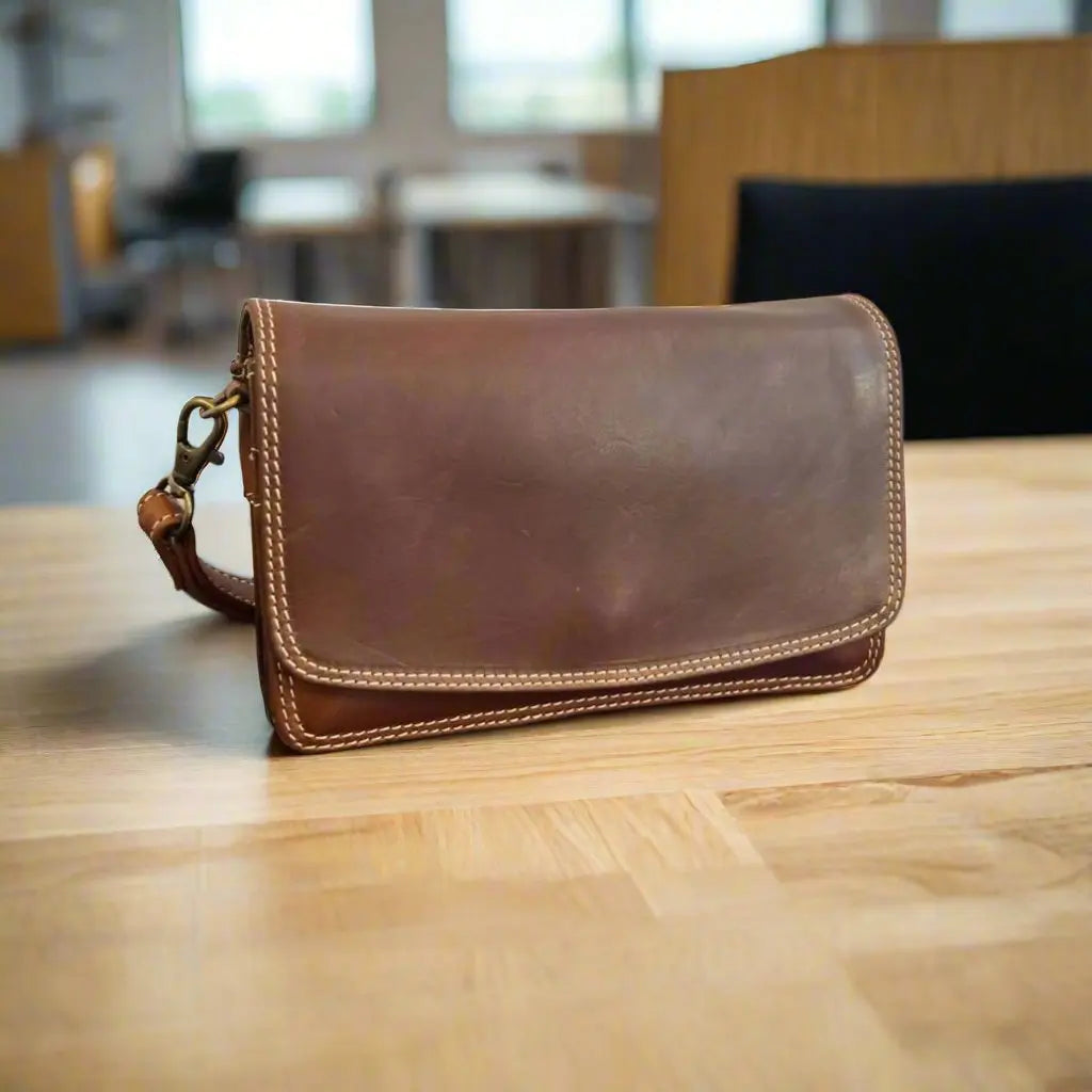 Rugged Earth Full Grain Small Organizer Bag Backpacks & Messenger Bags Boutique of Leathers/Open Road