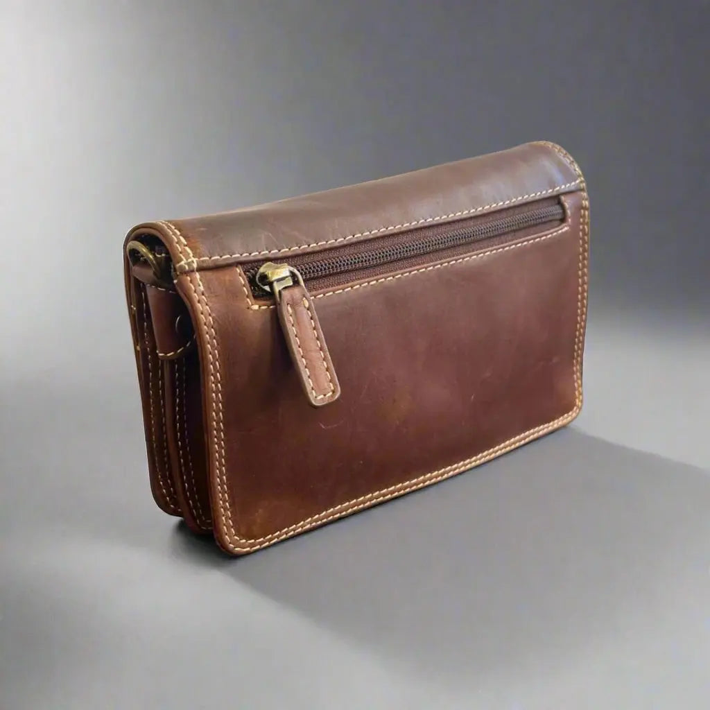Rugged Earth Full Grain Small Organizer Bag Backpacks & Messenger Bags Boutique of Leathers/Open Road