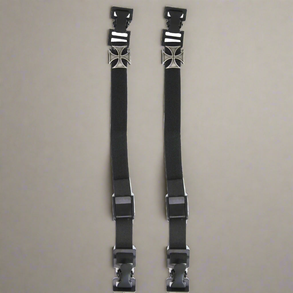 Iron Cross Motorcycle Riding Pant Tie Down - Boutique of Leathers/Open Road