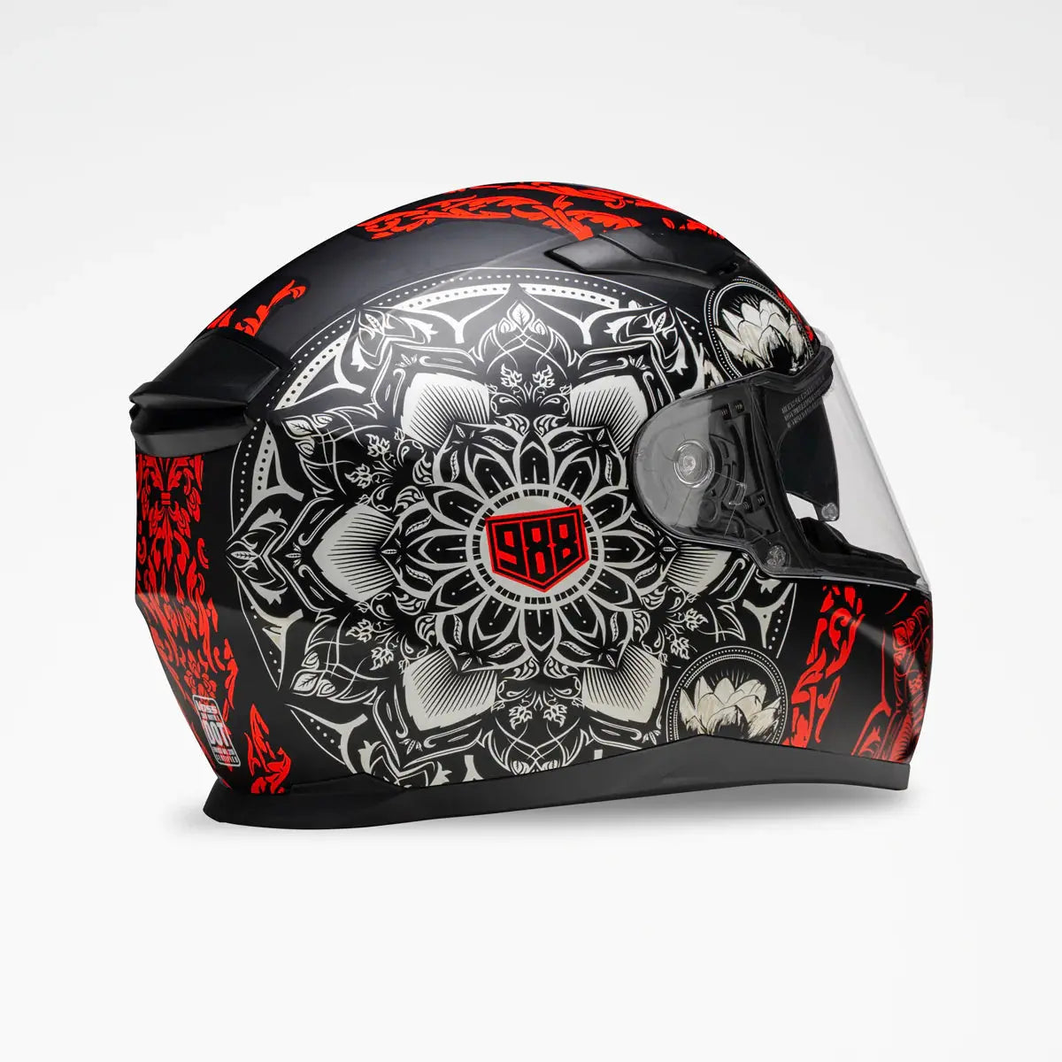 VOSS 988 Moto-1 Mandala Helmet Motorcycle Helmets Boutique of Leathers/Open Road