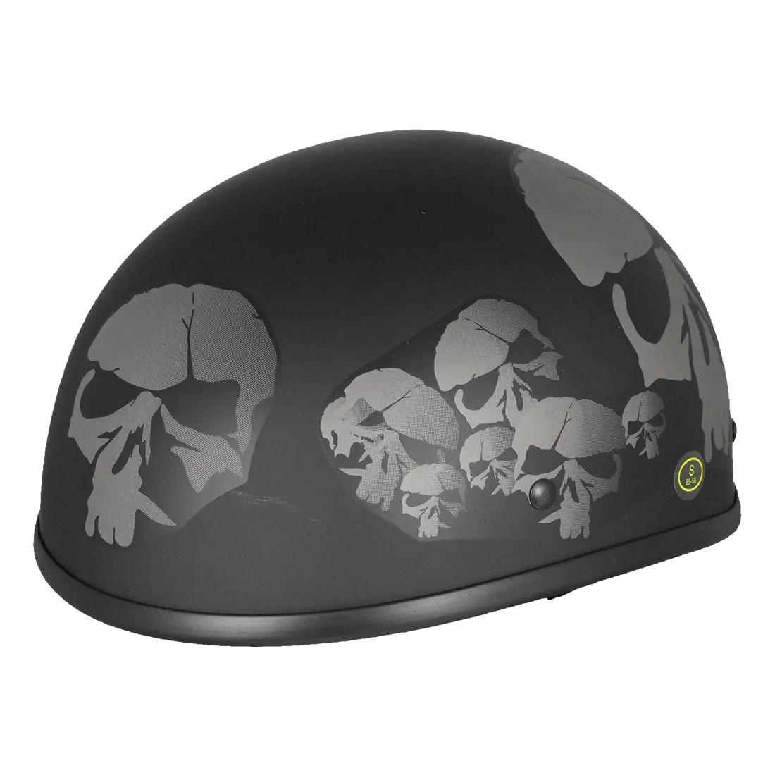 West Coast Leather Beanie Skull Motorcycle Half Helmet Motorcycle Helmets Boutique of Leathers/Open Road